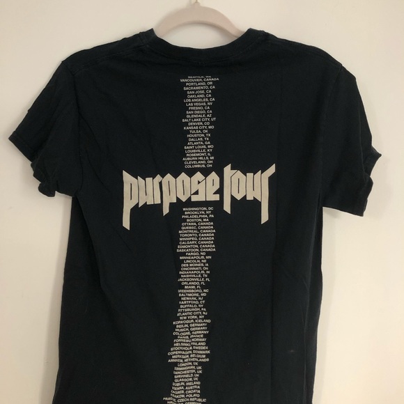 Justin Bieber Purpose Tour Tee - Picture 3 of 4